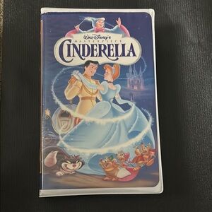 Disney Cinderella VHS Tape